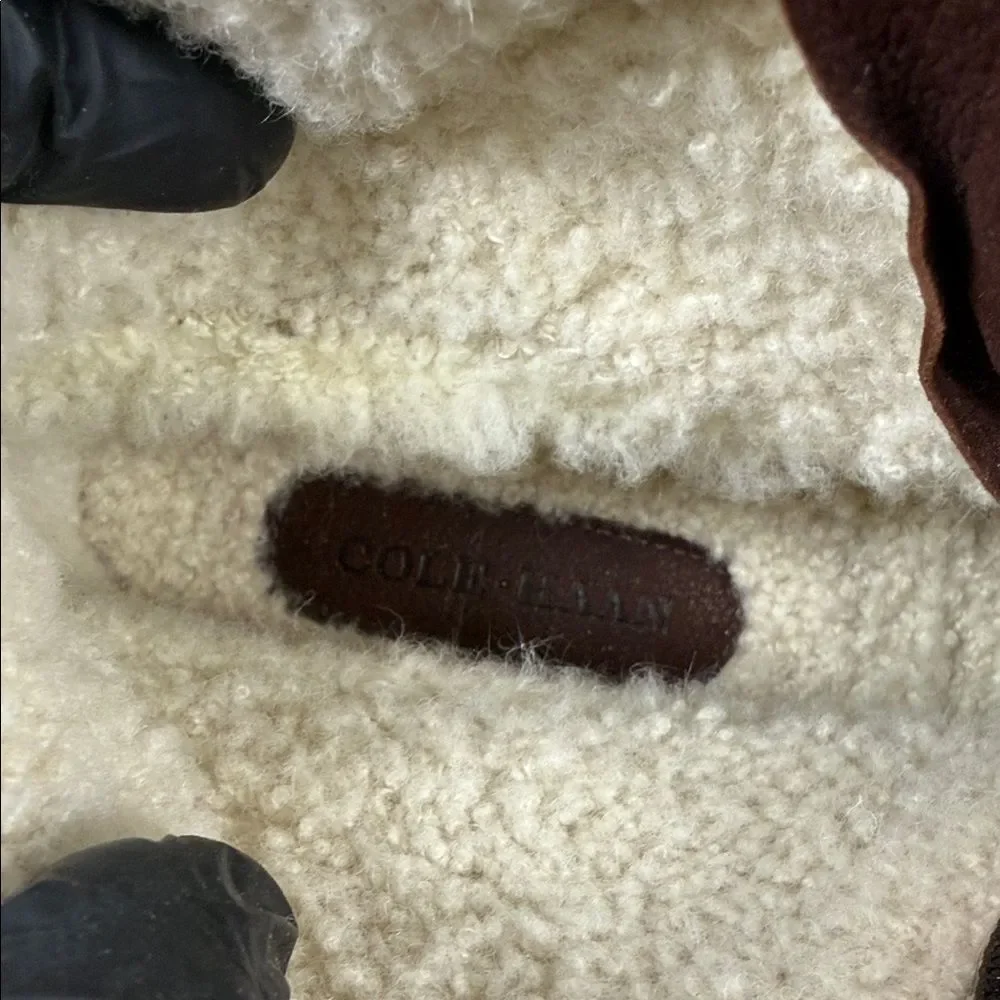 Cole Haan Brown Shearling-Lined Winter Boots